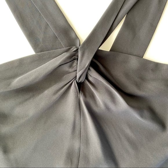 Silk Banana Republic Black Halter Tank Top - Picture 6 of 9